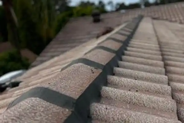 Repair roof post-cleaning to fix cracks, leaks, and damaged tiles